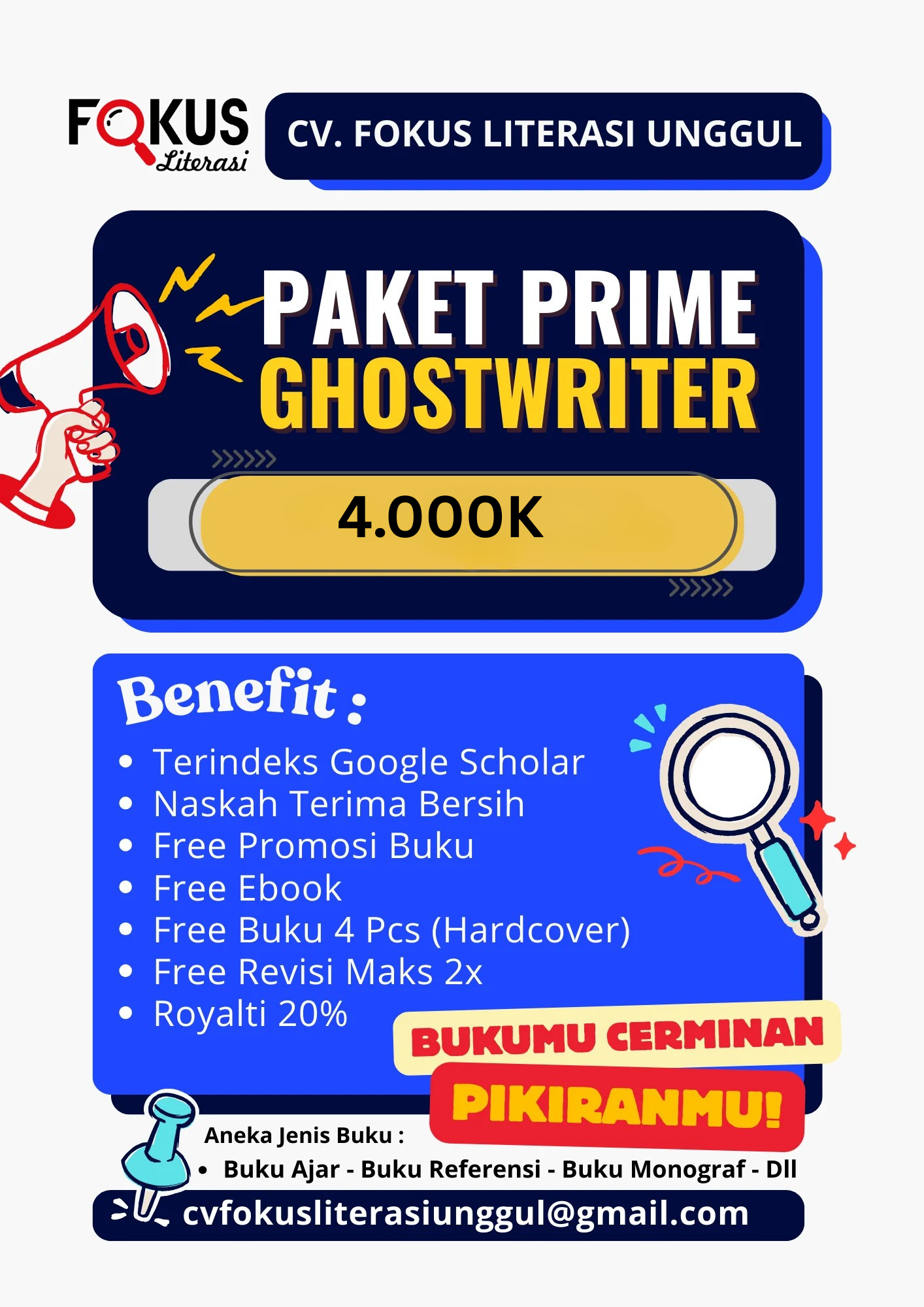 Paket Ghostwriter